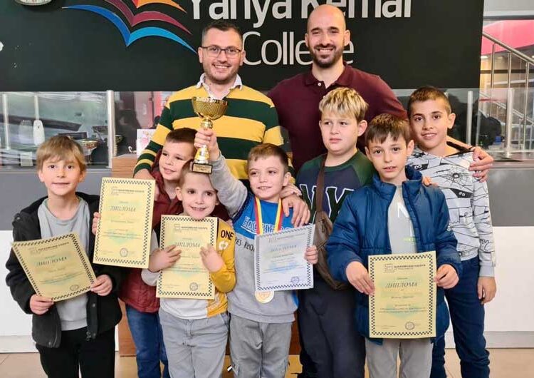 Младиот шахист од Струмица Мартин Гоцев – шампион на Отвореното првенство на град Скопје за млади до 8 години