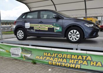 БЕНЗОИЛ ќе го извлече добитикот на „VOLKSWAGEN POLO“ на 21 декември