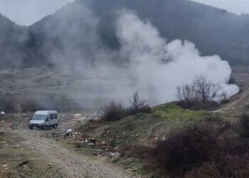 Фејсбук статус на градоначалникот Костадинов: Инспекторите на лице место затекнаа несовесни граѓани кои гореле кабел