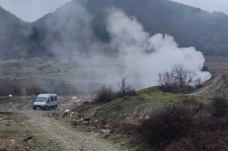 Фејсбук статус на градоначалникот Костадинов: Инспекторите на лице место затекнаа несовесни граѓани кои гореле кабел