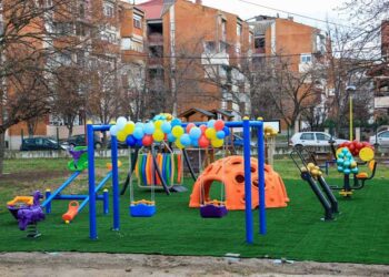 Во Клонот 3 на Детската градинка „Детска радост“ отворено инклузивно игралиште