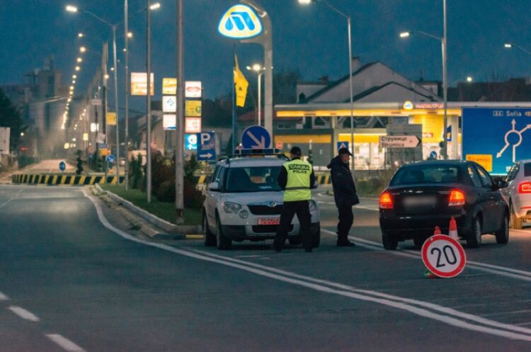 Во акциска контрола на СВР Струмица во регионот, 26 возачи во струмичко ја пречекориле брзината
