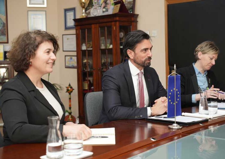 ВД амбасадорот на Делегацијата на ЕУ, Штефен Худолин во посета на Струмица