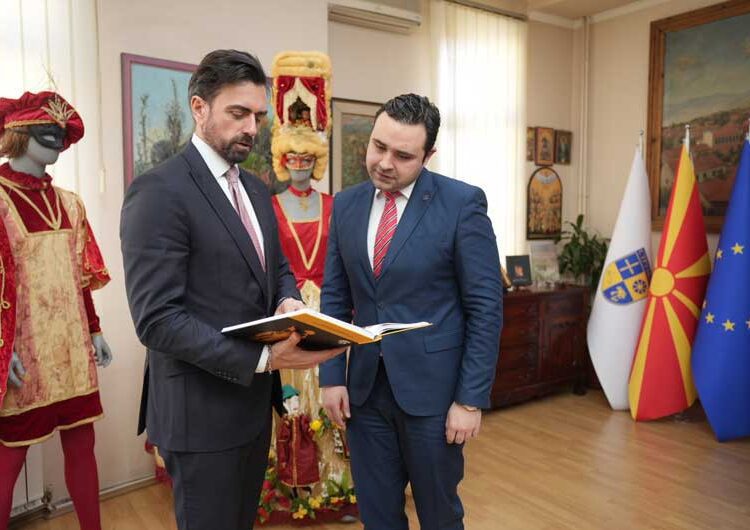 ВД амбасадорот на Делегацијата на ЕУ, Штефен Худолин во посета на Струмица