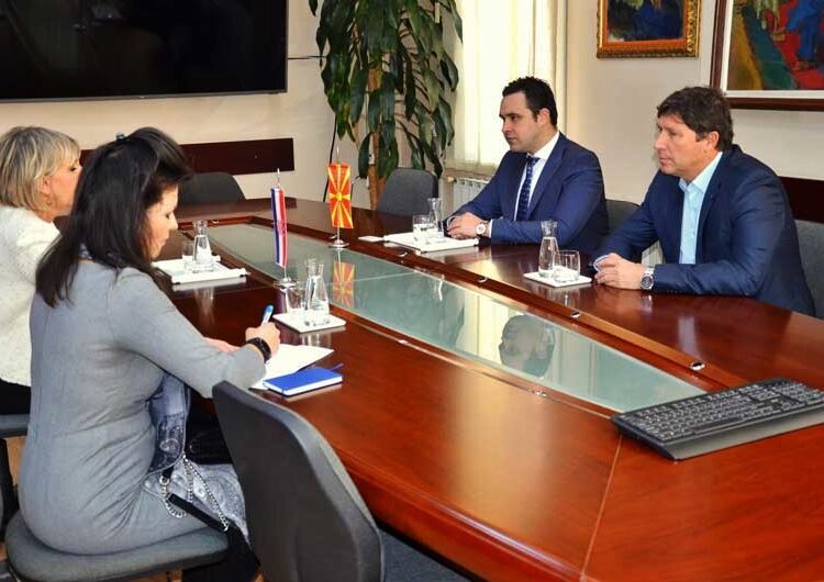 Хрватската амбасадорка Тигањ во посета на Струмица