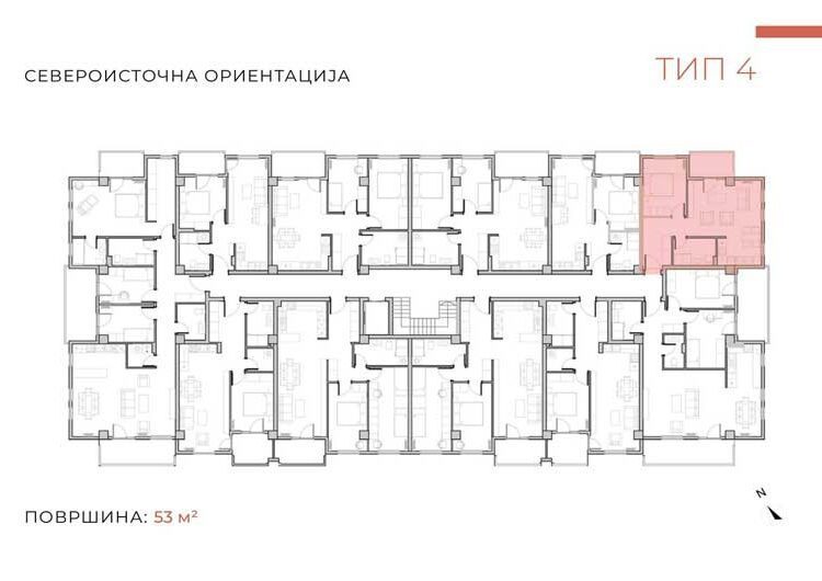 Нова станбена зграда на ЖИКОЛ во населба Карпош во Струмица