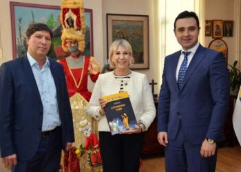 Хрватската амбасадорка Тигањ во посета на Струмица