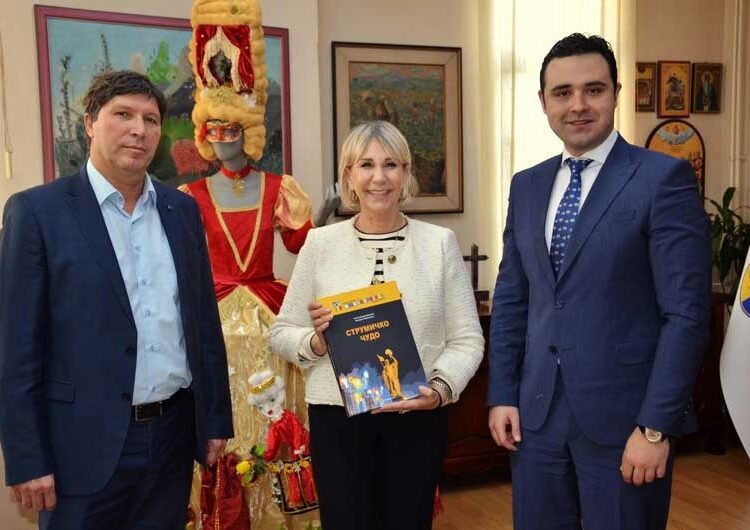 Хрватската амбасадорка Тигањ во посета на Струмица