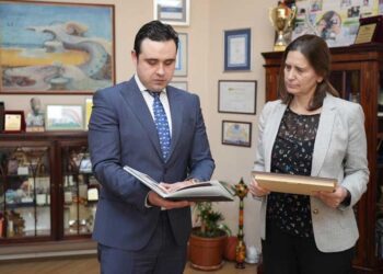 Филипиду и Костадинов ќе ја унапредуваат соработката меѓу Грчката амбасада и Општина Струмица