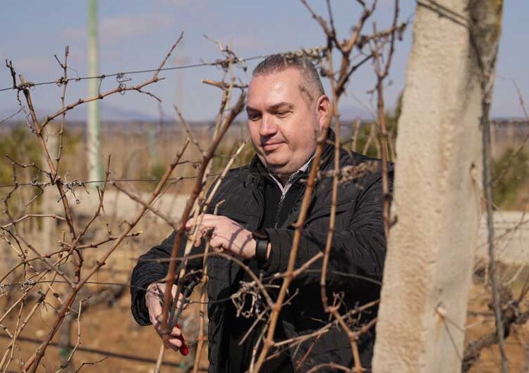 Струмичката компанија „ГРОЗД“ го прослави Свети Трифун на лозовите плантажи на „Струмичко поле“