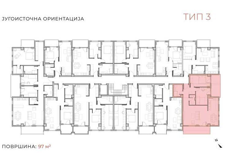 Нова станбена зграда на ЖИКОЛ во населба Карпош во Струмица
