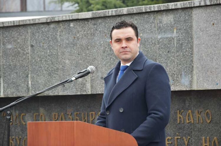 Костадинов: Гоце не се родил за да биде причина за повампирување на политички апетити и територијални претензии