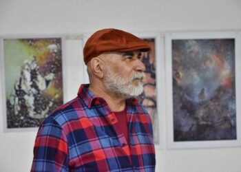 Сречко Гунчев постави изложба – роденденска и за заминување во пензија