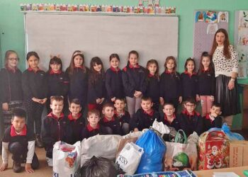 И децата се приклучија во хуманоста и солидарноста кон настраданите во Турција и Сирија