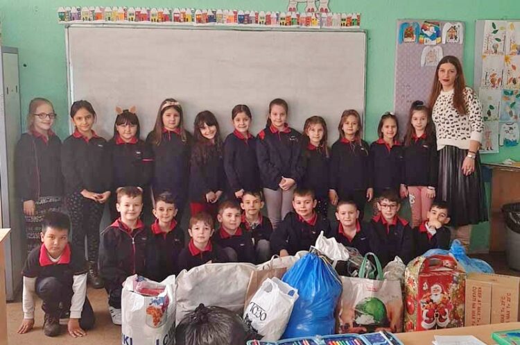 И децата се приклучија во хуманоста и солидарноста кон настраданите во Турција и Сирија