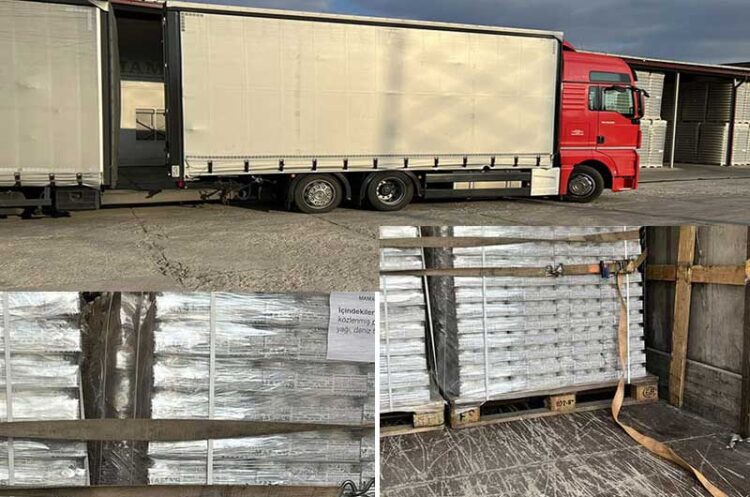 Фондацијата „Заев – Едно општество за сите“ испрати 22 тони конзервирана храна за настраданите во Турција