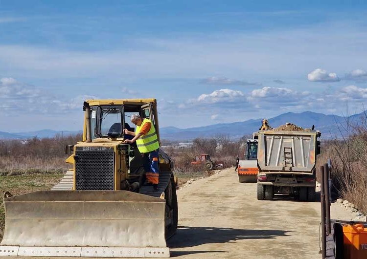 Патниот правец Бориево – Колешино конечно ќе се асфалтира, објави градоначалникот на општина Босилово, Ристо Манчев
