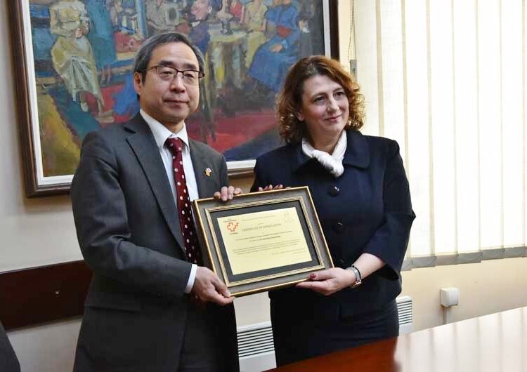 Јапонија донира нов ултразвук на Гинекологија во струмичката болница