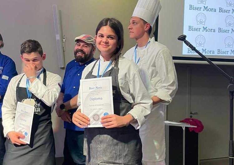 Голем успех во Хрватска на учениците – готвачи од струмичкото училиште „Димитар Влахов