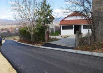 Во Радичево се асфалтира улицата кон црквата „Св. Илија“