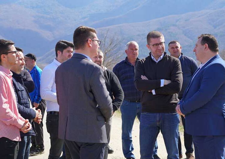 Патниот правец Бориево – Колешино конечно ќе се асфалтира, објави градоначалникот на општина Босилово, Ристо Манчев