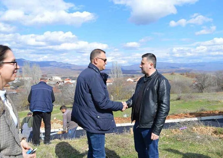 Во Радичево се асфалтира улицата кон црквата „Св. Илија“