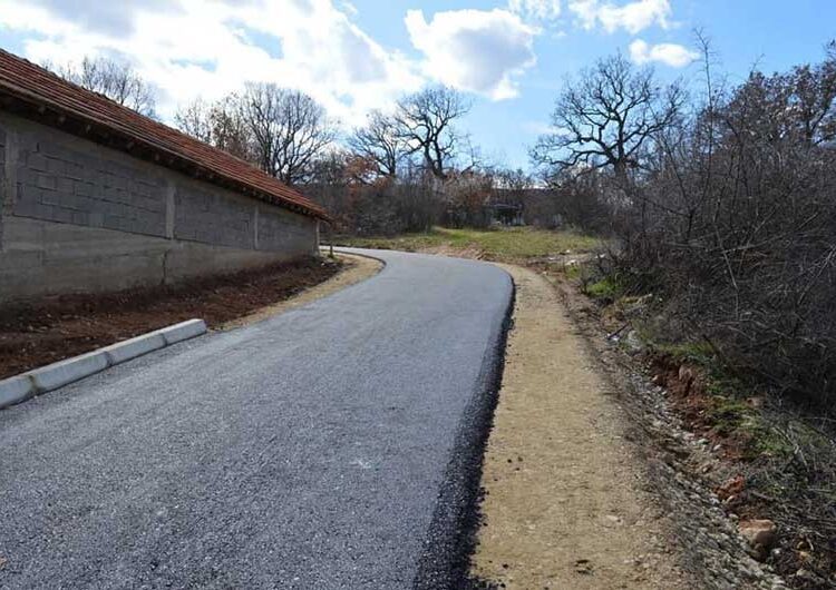 Во Радичево се асфалтира улицата кон црквата „Св. Илија“