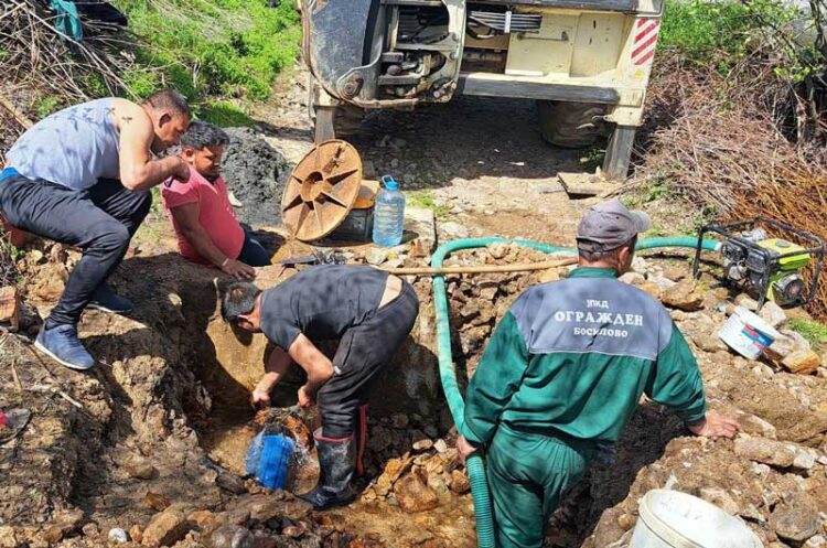 Во прекин водоводниот систем кон селото Моноспитово