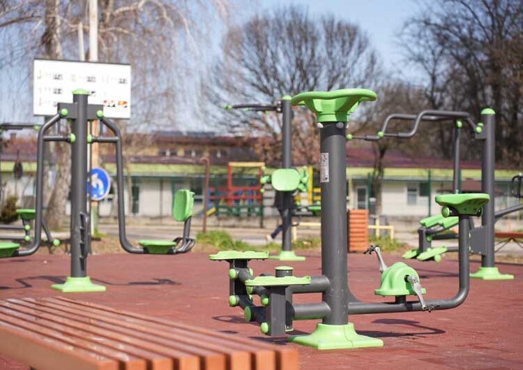 Во големиот струмички парк отворена Фитнес зона