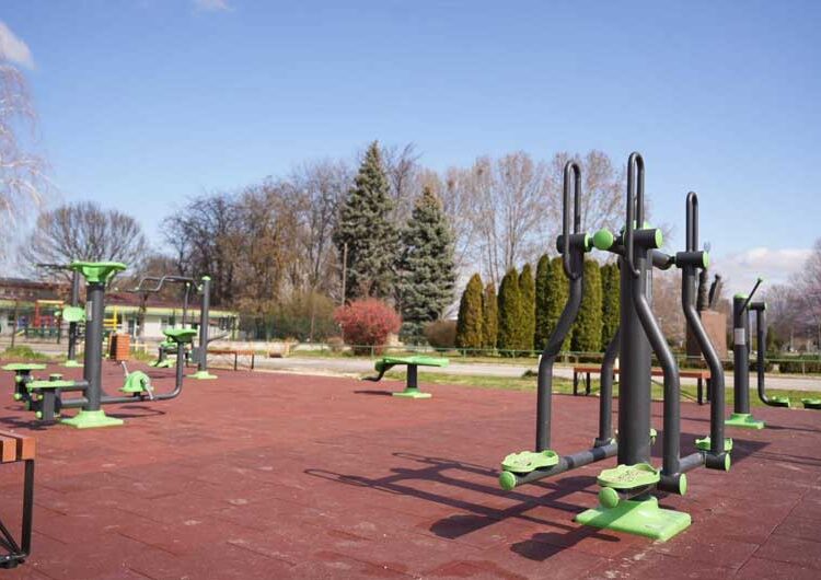 Во големиот струмички парк отворена Фитнес зона