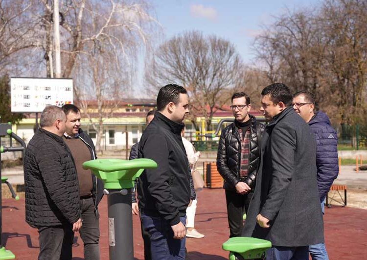 Во големиот струмички парк отворена Фитнес зона