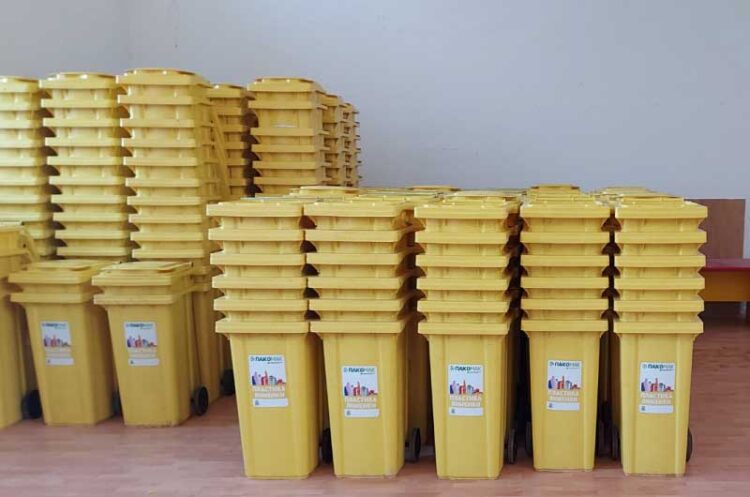 Во Струмица ќе се делат канти на домаќинствата за селекција на отпад (пластика и лименки)