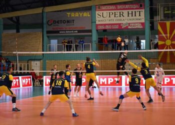 Одбојкарите на „Струмица Никоб“ го продолжуваат патот до деветтата титула