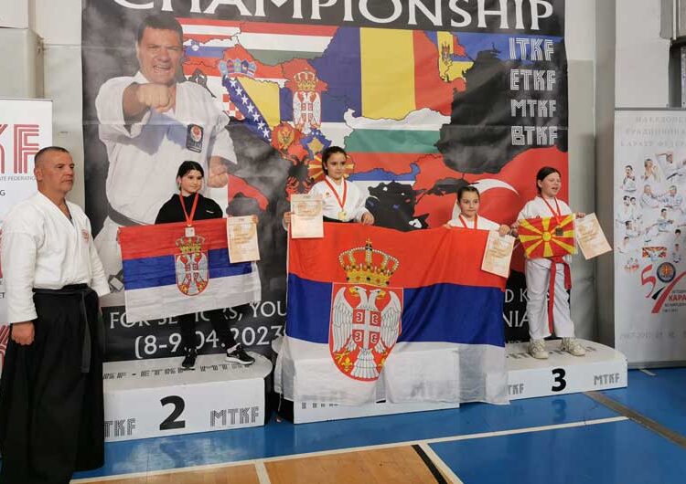 Карате клубот „Шихан“ од Струмица со златни, сребрени и бронзени медали на Балканскиот шампионат во традиционално карате