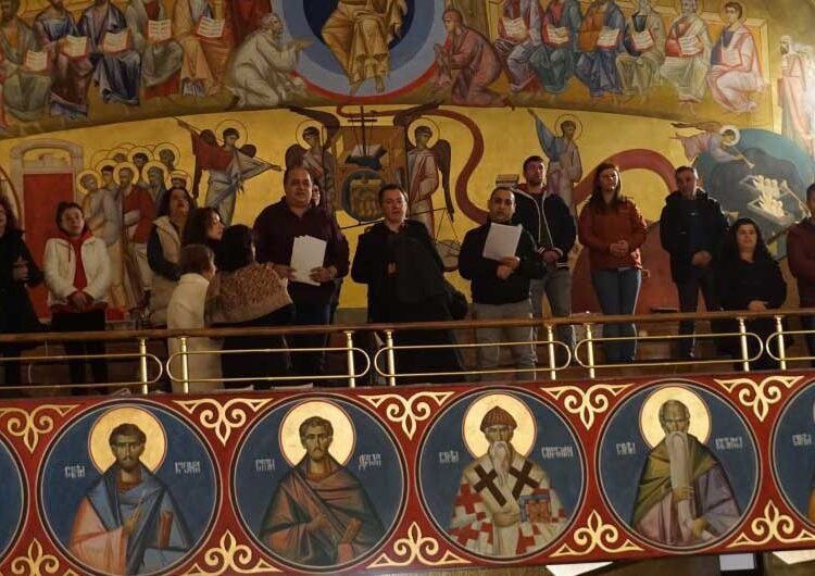 Католиците во Струмица го дочекаа Христовото воскресение во Катедралната црква „Успение на Пресвета Богородица“