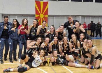 Младинките на ОК „Наковски Волеј“ шампионки на Македонија