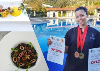 Младата струмичанка Семија Демова се закити со злато и бронза на кулинарски натпревар во Црна Гора
