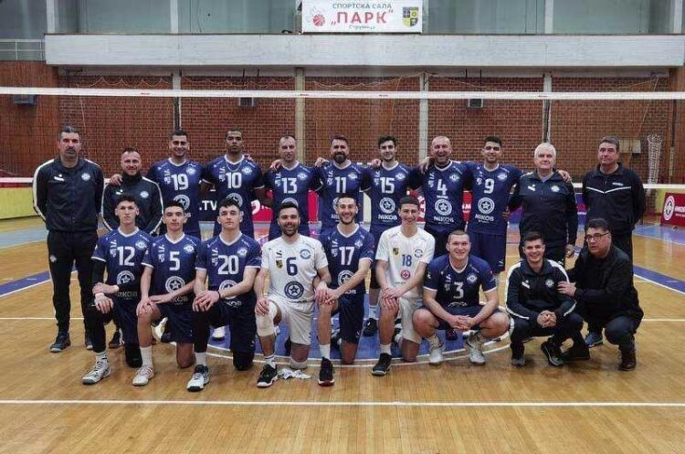 Со првата победа од серијата до три победи струмичките одбојкари ја почна битката за одбрана на шампионската круна