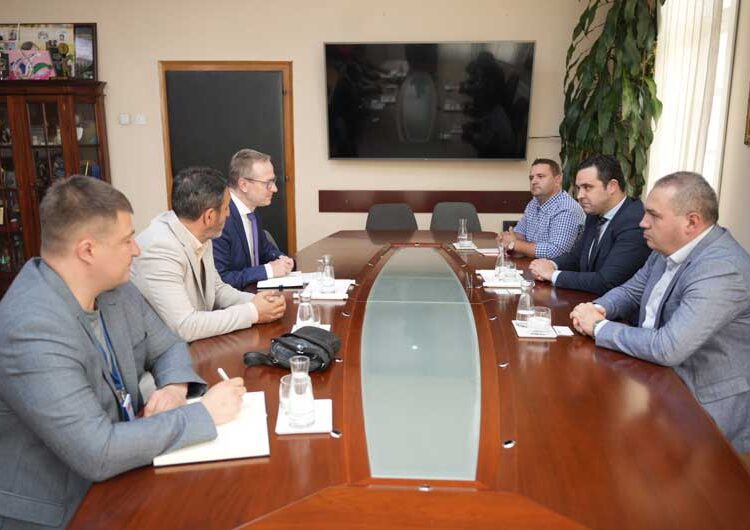 Амбасадорот на Мисијата на ОБСЕ во Македонија, Килијан Вал во посета на Струмица