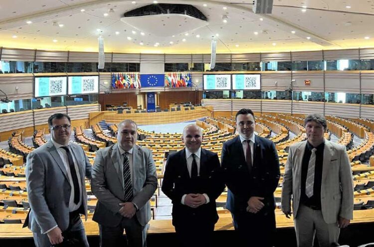 Делегација на општина Струмица е во работна посета на Европскиот Парламент во Брисел