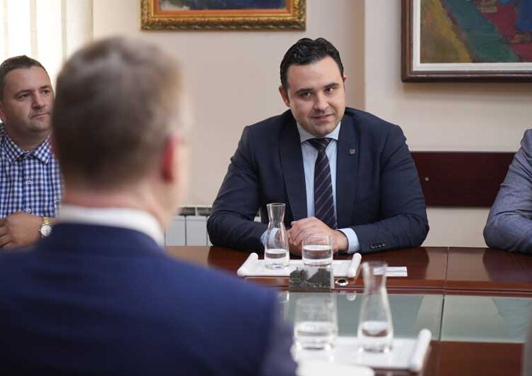 Амбасадорот на Мисијата на ОБСЕ во Македонија, Килијан Вал во посета на Струмица