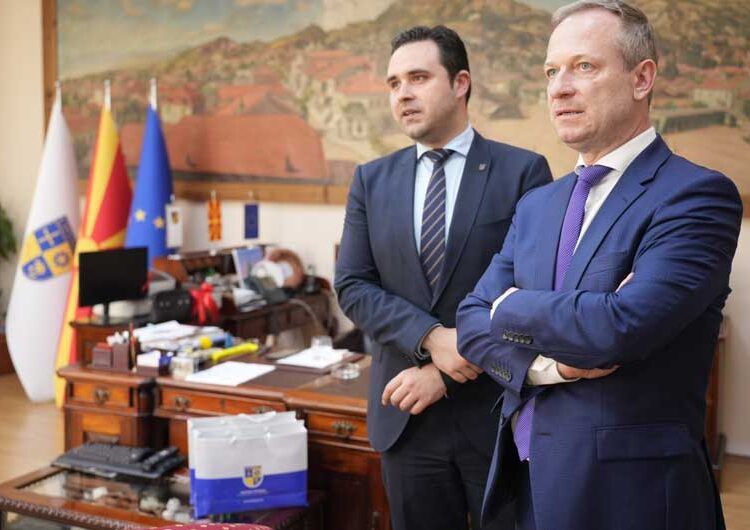 Амбасадорот на Мисијата на ОБСЕ во Македонија, Килијан Вал во посета на Струмица