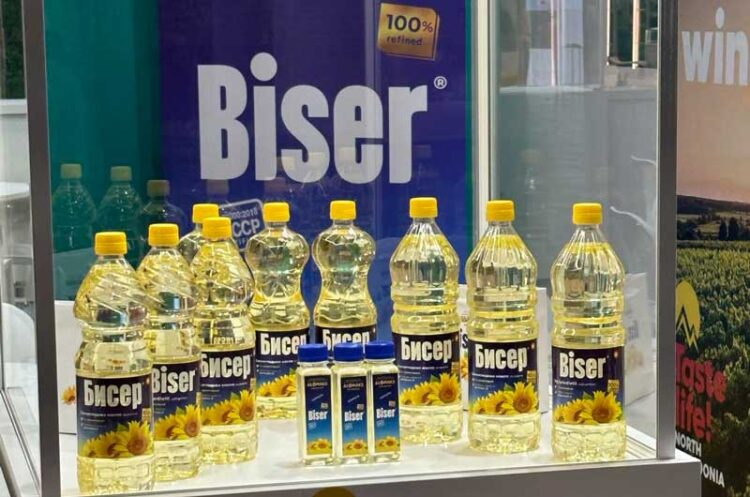 Македонскиот бренд од Струмица – маслото за јадење „Бисер“ се претставува на Саем за храна во Италија