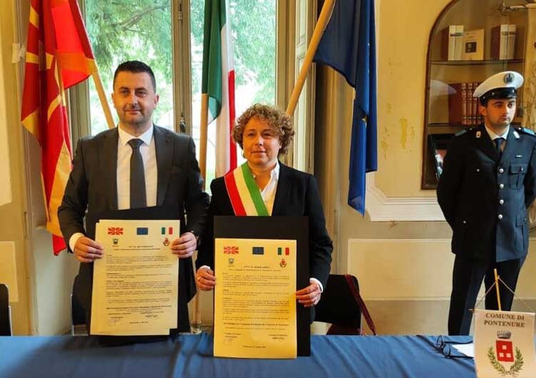 Општина Василево се збратими со општина Понтенуре во Италија