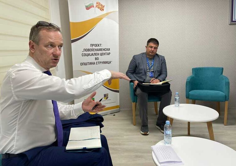 Амбасадорот на Мисијата на ОБСЕ во Македонија, Килијан Вал во посета на Струмица