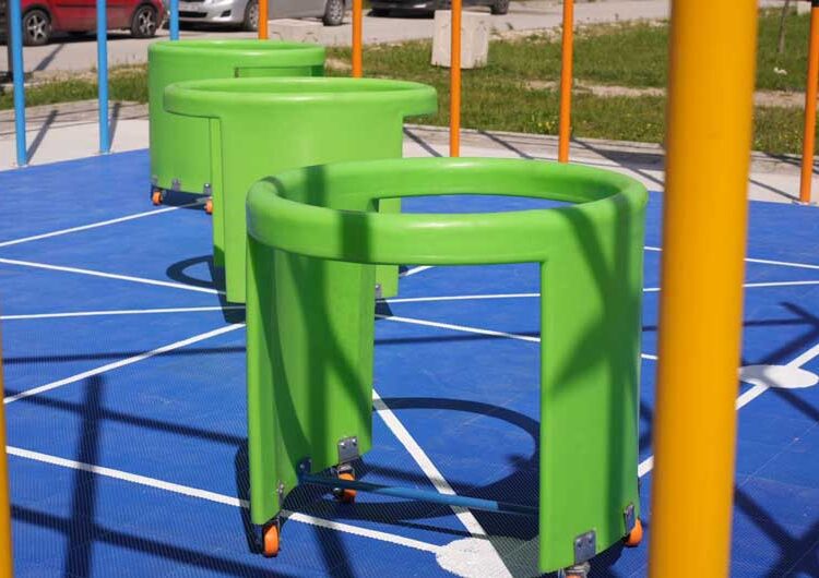 Детски иновативен и инклузивен простор за игра „FREE CAGE“ наменет за деца и млади со посебни потреби