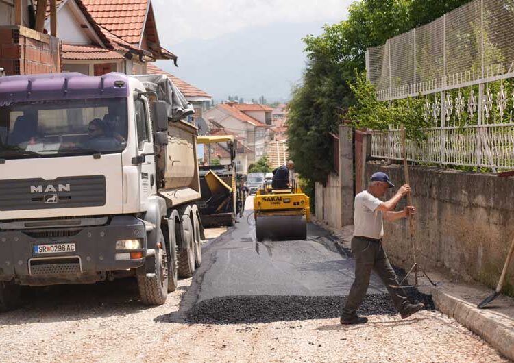 Улицата од црквата „Свети Петнаесет“ до училиштето „Никола Карев“ со нов асфалт