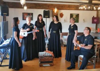 Вокалната група „MedjuWodje“ од Гарешница викендот беа во Струмица, а настапија и во Владимирово