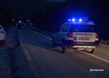 Во прекин патниот правец Струмица – Валандово на Валандовско брдо