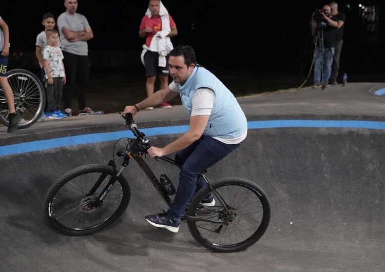 Пуштена на користење памп патека – стартуваше тридневен фестивал на велосипедизмот